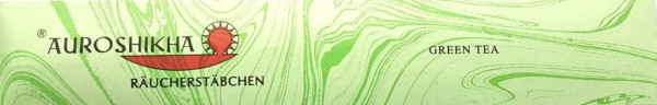 Auroshikha Räucherstäbchen "Green Tea" 10g