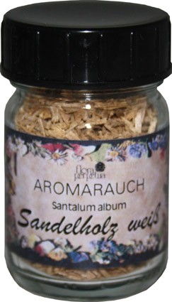 Räucherstoff Sandelholz weiss 50ml Glas