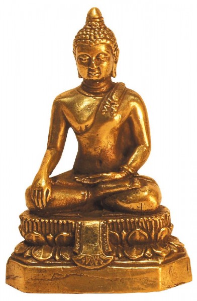 Buddha Messing 6cm