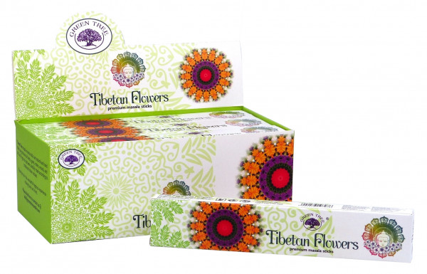 Green Tree Incense "Tibetan Flowers" 15gr.