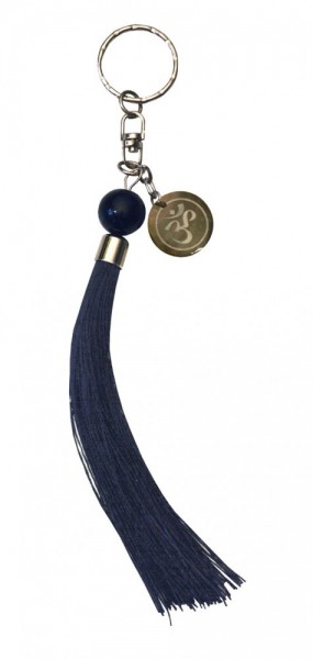 Schlüsselanhänger Om Nylon(100%) schwarz 20cm