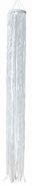 Feenwindspiel Feng Shui "White" rund groß 10x110cm