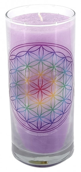 Kerze "Awakening Chakra-BDL" im Glas Stearin 14cm