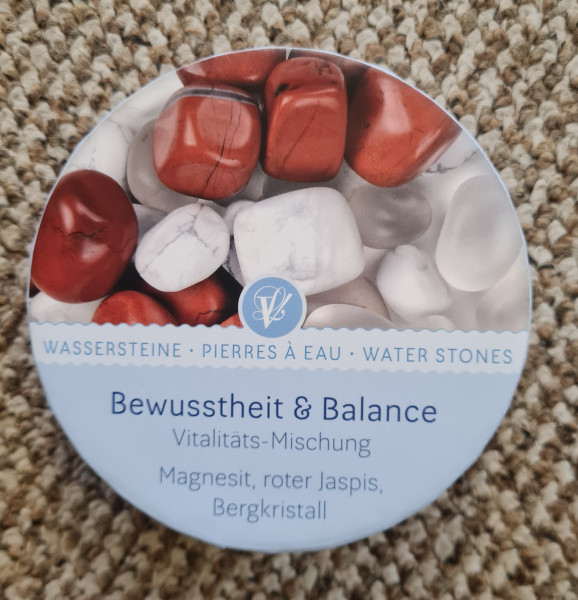 Wassersteine in Geschenkdose - Vitalitätsmischung