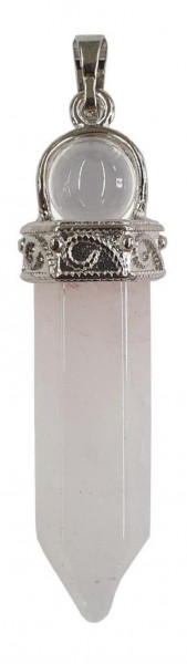 Edelstein Anhänger "Bergkristall" 5cm
