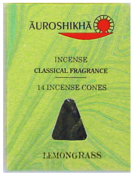 Auroshikha Räucherkegel Lemongrass 20g