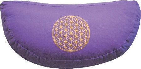 Meditationskissen mit Inlet BDL Baumwolle(100%) lila