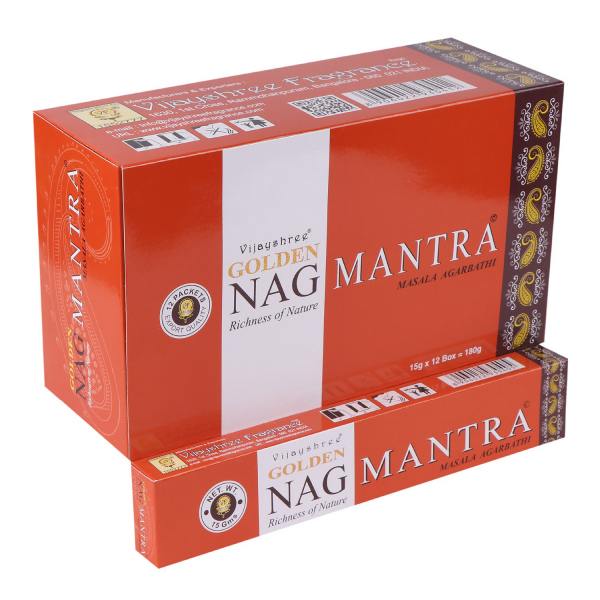 Vijayshree Incense "Golden Nag Mantra" 15gr.