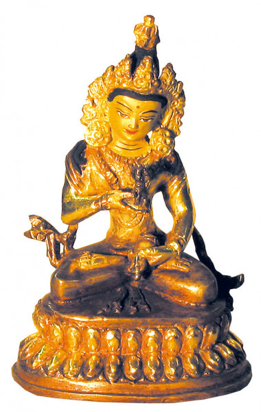 "Vajradhara" Kupfer vergoldet 10cm