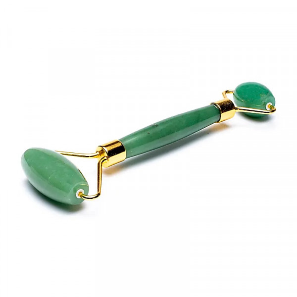 Massageroller Grüner Aventurin -- 14cm