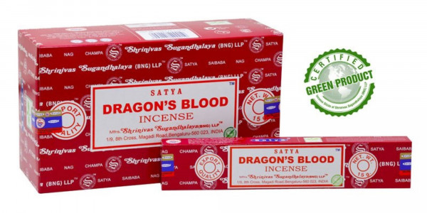 Satya "Dragon`s Blood" Incense 15gr.