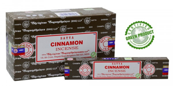 Satya "Cinnamon" Incense 15gr.