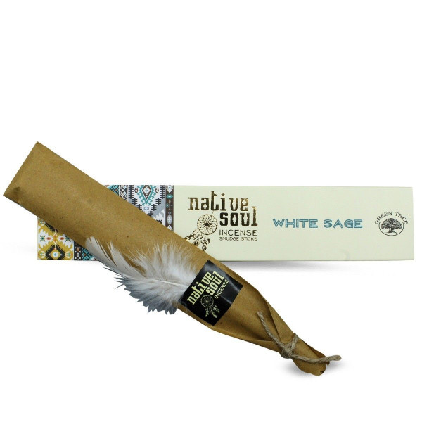 Green Tree Native Soul Incense "White Sage" 15gr.