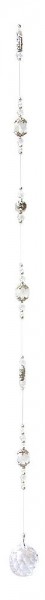 Suncatcher aus Glas und Metall mit 30mm Bleikristall Kugel > 30% PbO