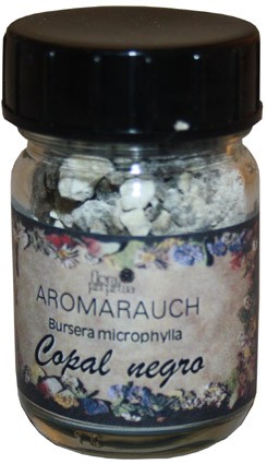 Räucherstoff Schwarzer Copal 50ml Glas