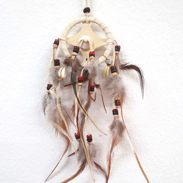 Traumfänger Mandella Leder 6cm