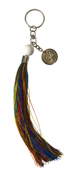 Schlüsselanhänger Om Nylon(100%) bunt 20cm