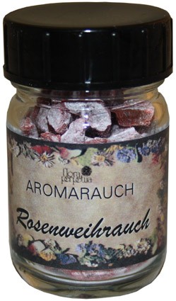 Räucherstoff Rosenweihrauch 50ml Glas