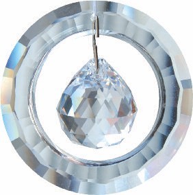 Kristall Sphere 60mm, Glas bleifrei