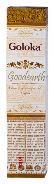 Goloka Incense Good Earth 15gr.