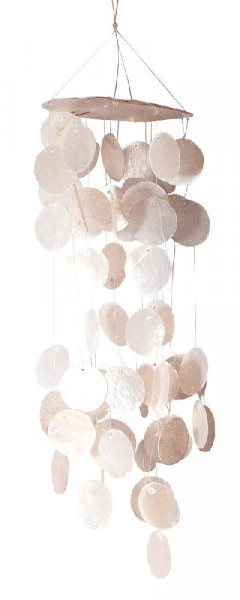 Muschelmobile natur groß 15x40cm