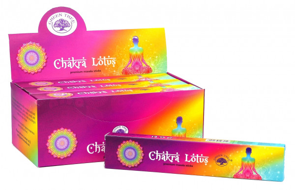 Green Tree Incense "Chakra Lotus" 15gr.
