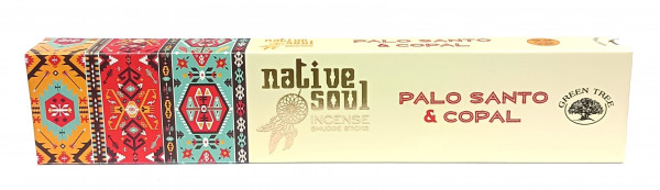 Green Tree Native Soul Incense "Palo Santo & Copal" 15gr.