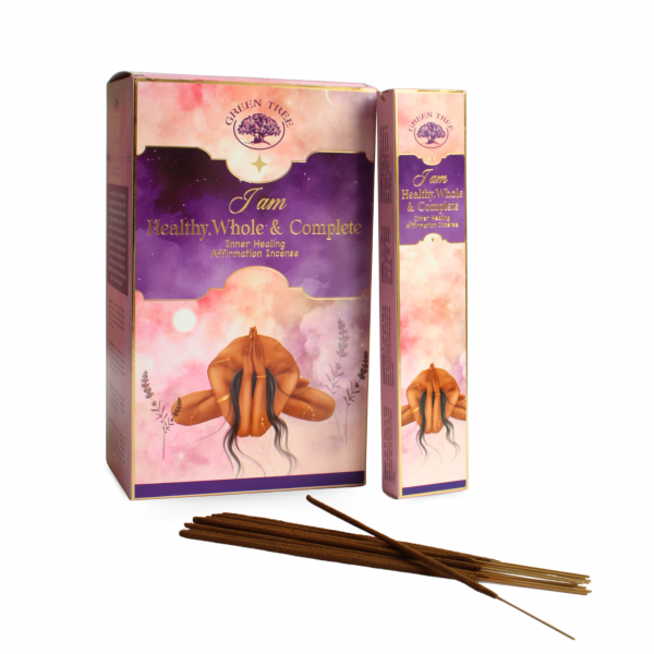 Green Tree I am Healthy, Whole & Complete Incense 15 gram