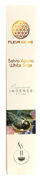 Fleur de Vie "Salvia Apiana White Sage" Premium Incense Sticks 16gr