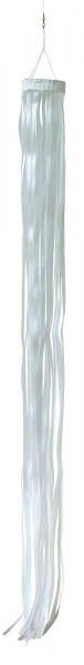 Feenwindspiel Feng Shui "White" rund medium 5x80cm