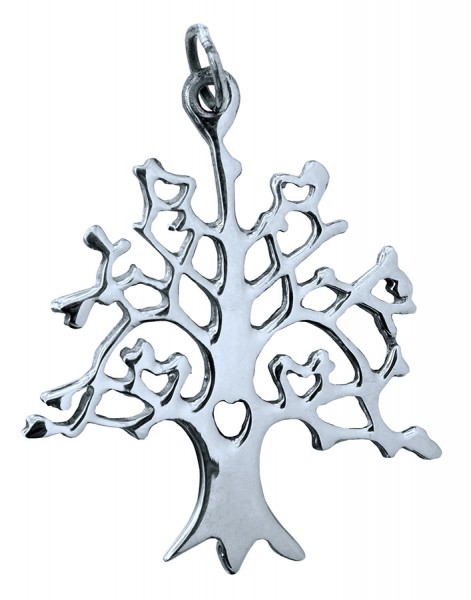 Anhänger Baum des Lebens Silber 925 2,5cm, 2,5g