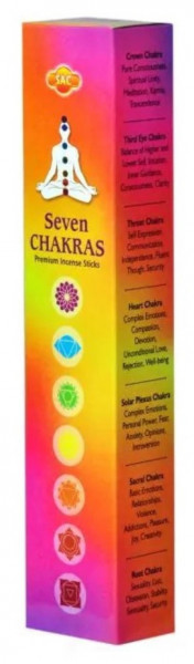 SAC "Seven Chakras" Set 7x5 Stäbchen