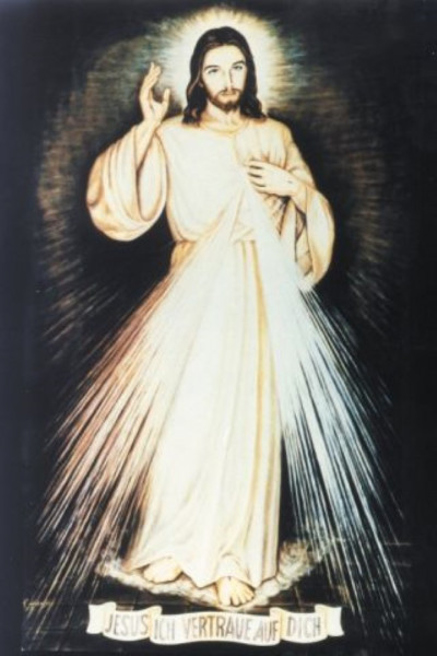 Jesus "Ich vertraue auf Dich" Postkarte 10x15cm
