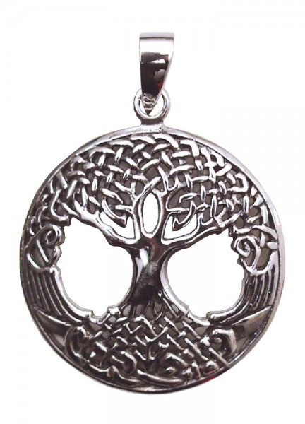 Anhänger Keltischer Lebensbaum Silber 925