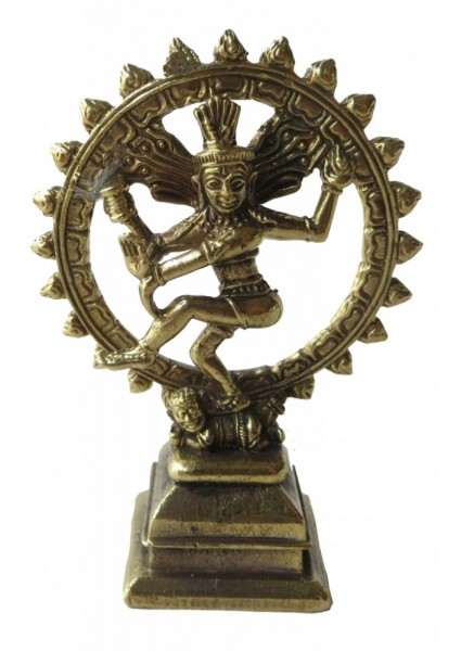 Shiva Narteswara Messing 6,5cm