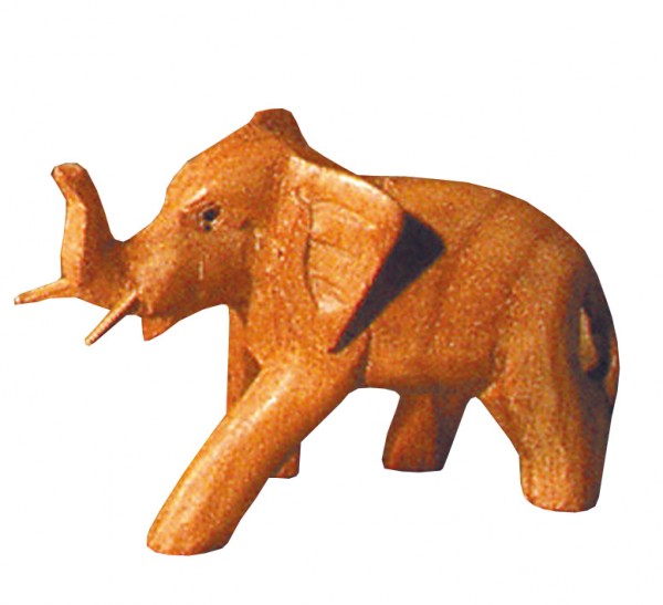 Elefant Holz natur 5cm