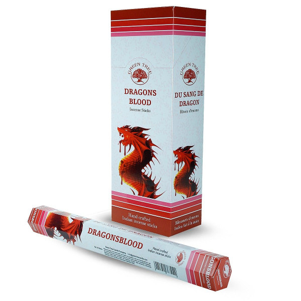 Grenn Tree Incense "Dragonblood" Hexa 20St.