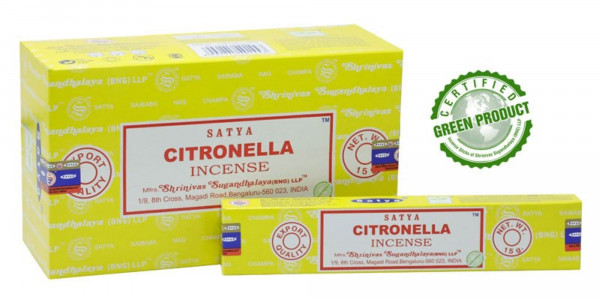 Satya "Citronella" Incense 15gr.