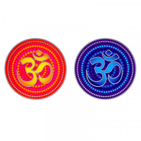 Fensterbild Cosmic Om -- 6 cm