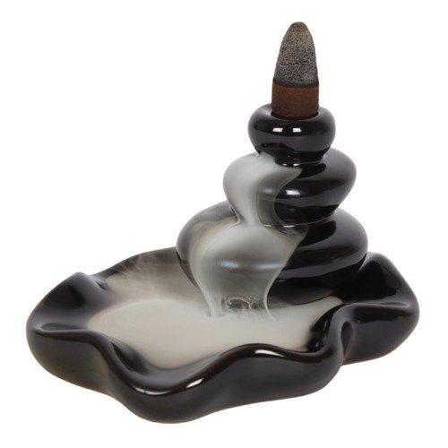 Backflow Kegel halter "Brunnen", Keramik, 7,5x10x13cm