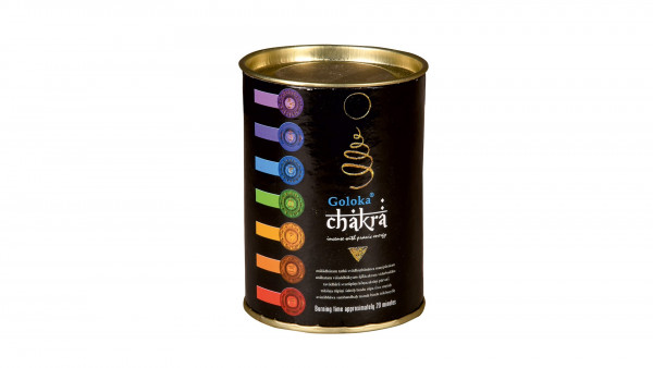 Goloka "Chakra" Back Flow Cones, 24 Stk