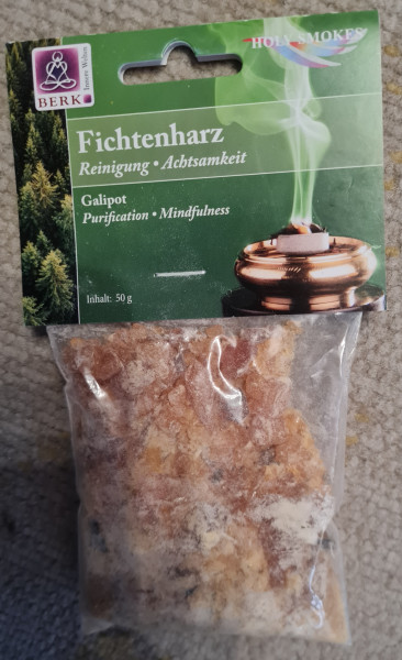 Fichtenharz - Räucherwerk in Tüten