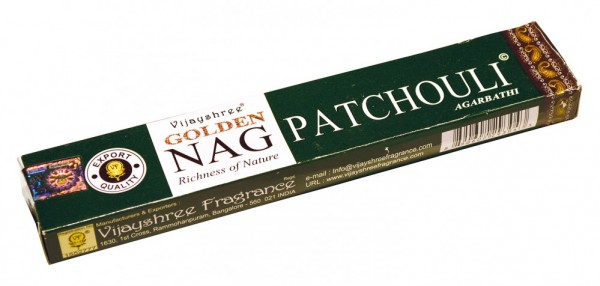 Vijashree Incense Golden Nag Patchouli 15gr.