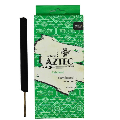 Aztec Aromas Patchouli Plant-based Incense 6St.